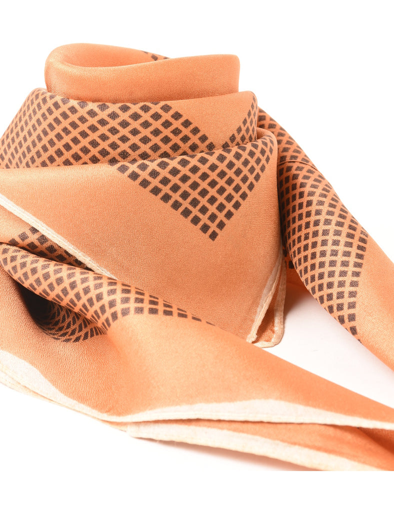 Geometric Pattern Scarf - M
