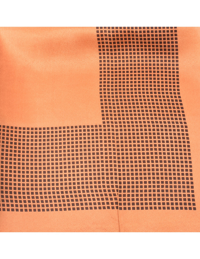 Geometric Pattern Scarf - M