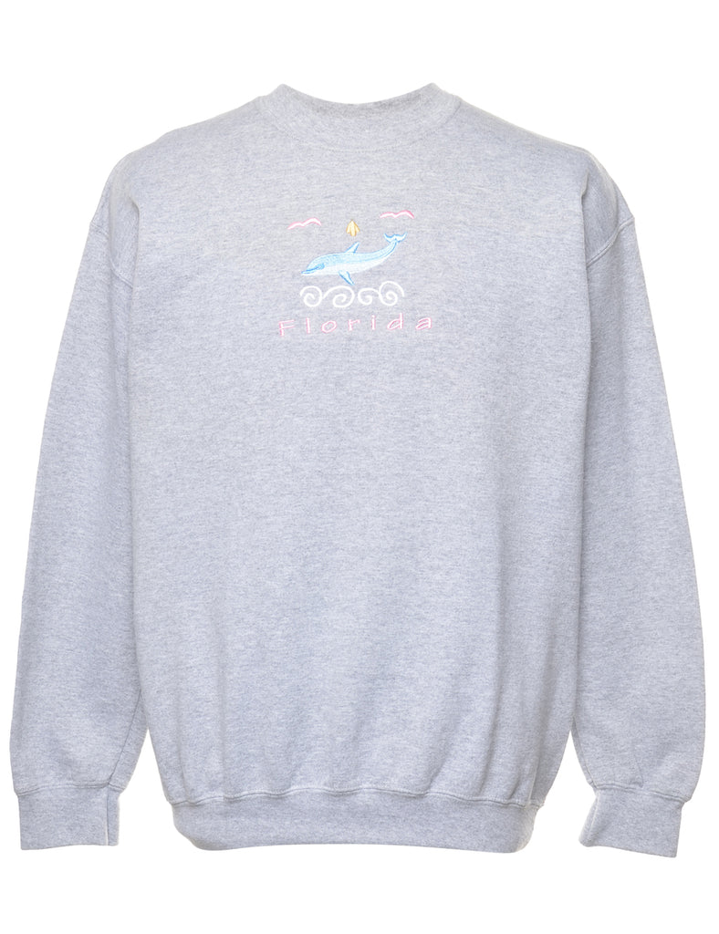 Gildan Florida Embroidered Sweatshirt - L