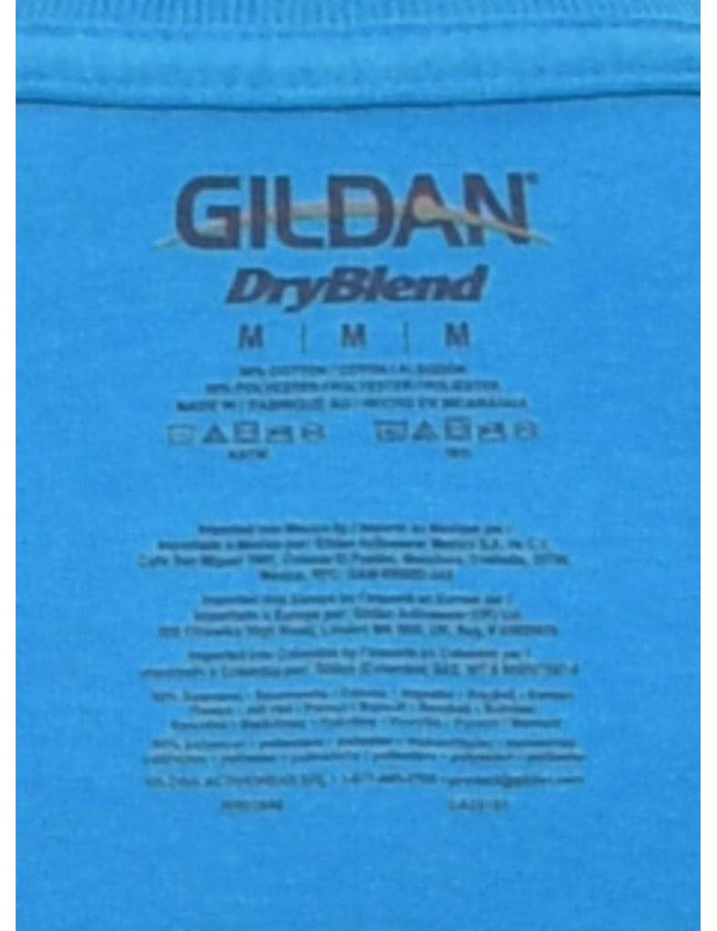 Gildan Gregory-Portland Printed T-shirt - M