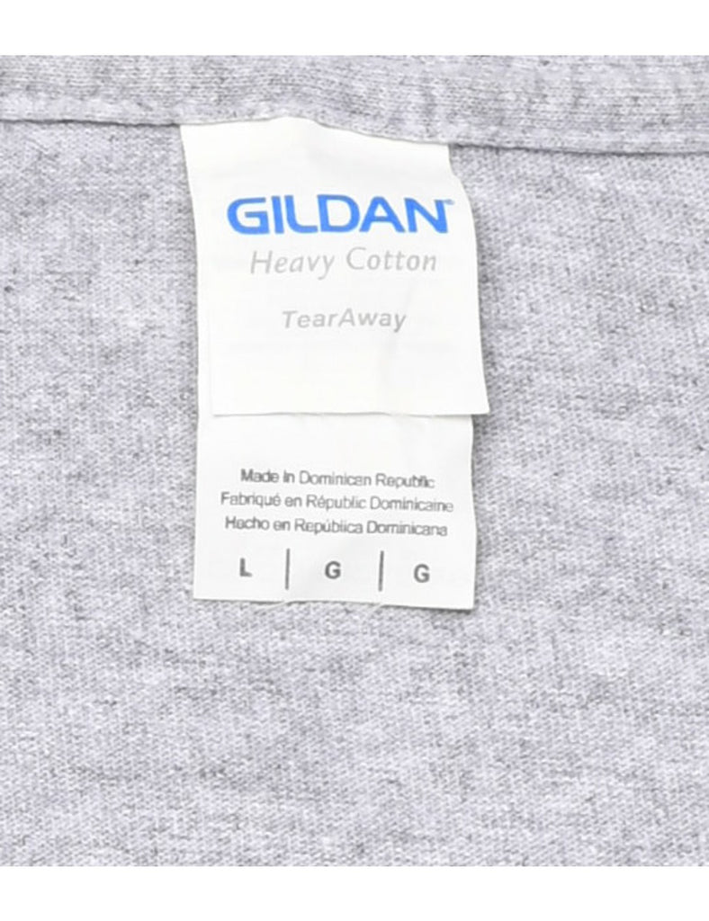 Gildan Professional Printed T-shirt - L