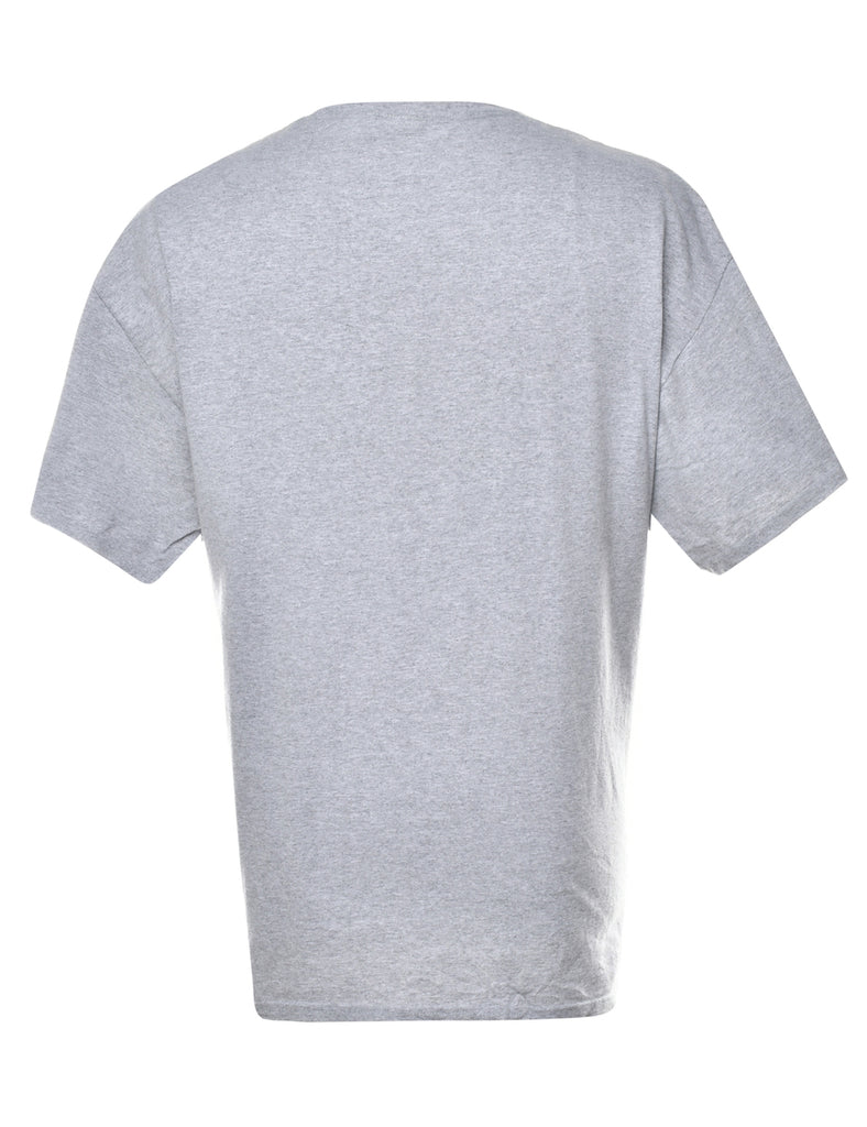 Glen Burnie Gophers Printed Grey & Red T-shirt - XL