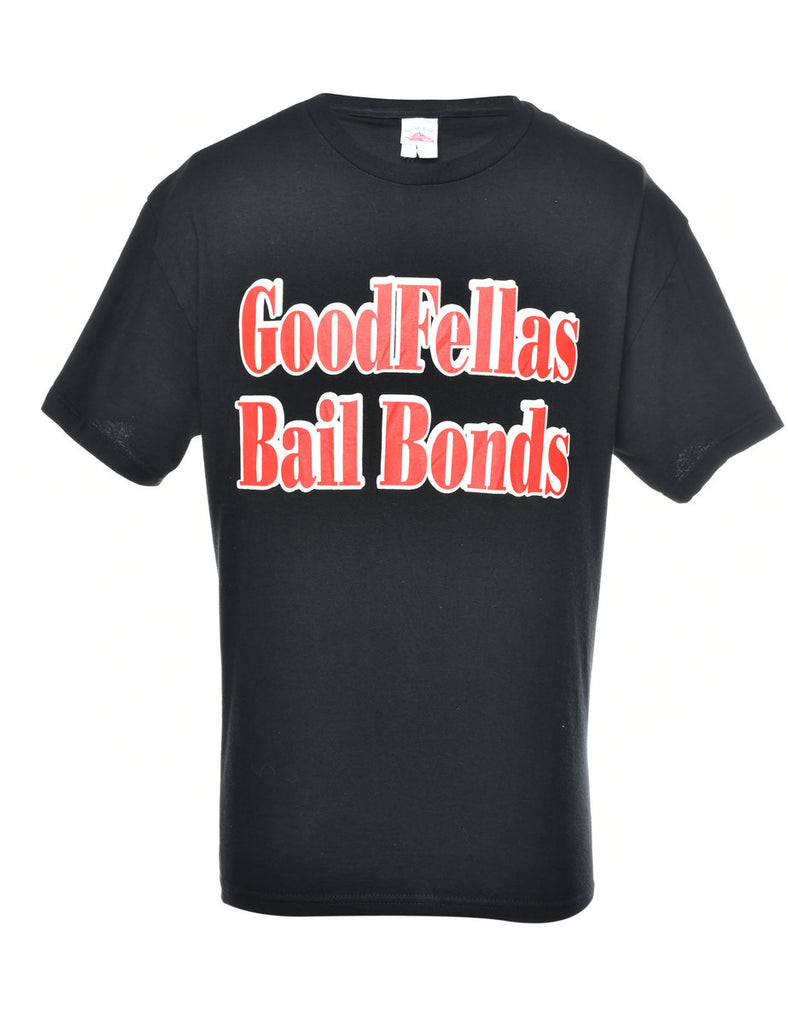 Goodfellas Bail Bonds Printed T-shirt - L