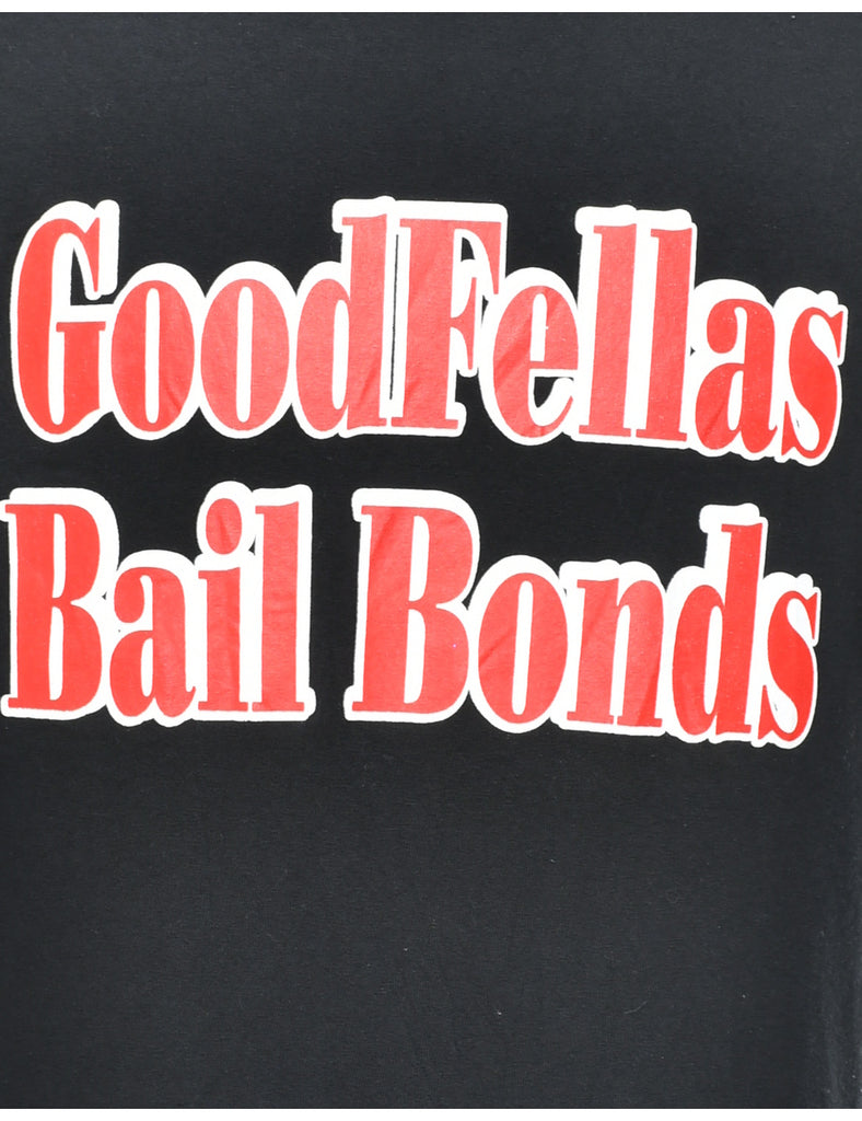 Goodfellas Bail Bonds Printed T-shirt - L