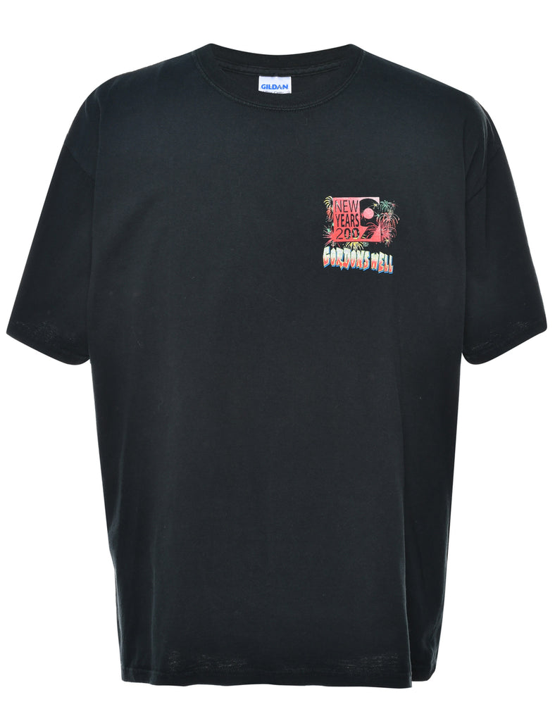 Gordons Well Printed T-shirt - XL