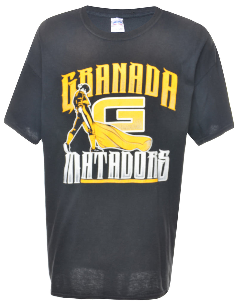 Granada Matadors Printed T-shirt - XL