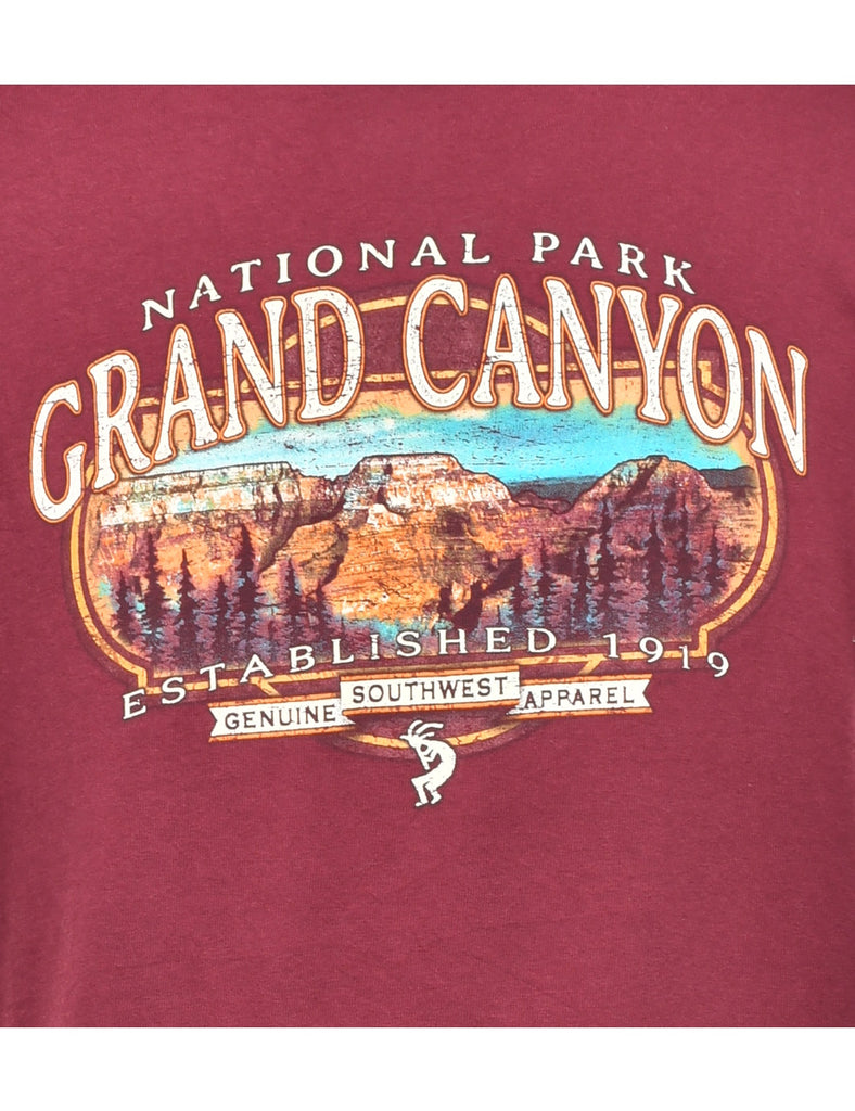 Grand Canyon Printed T-shirt - M