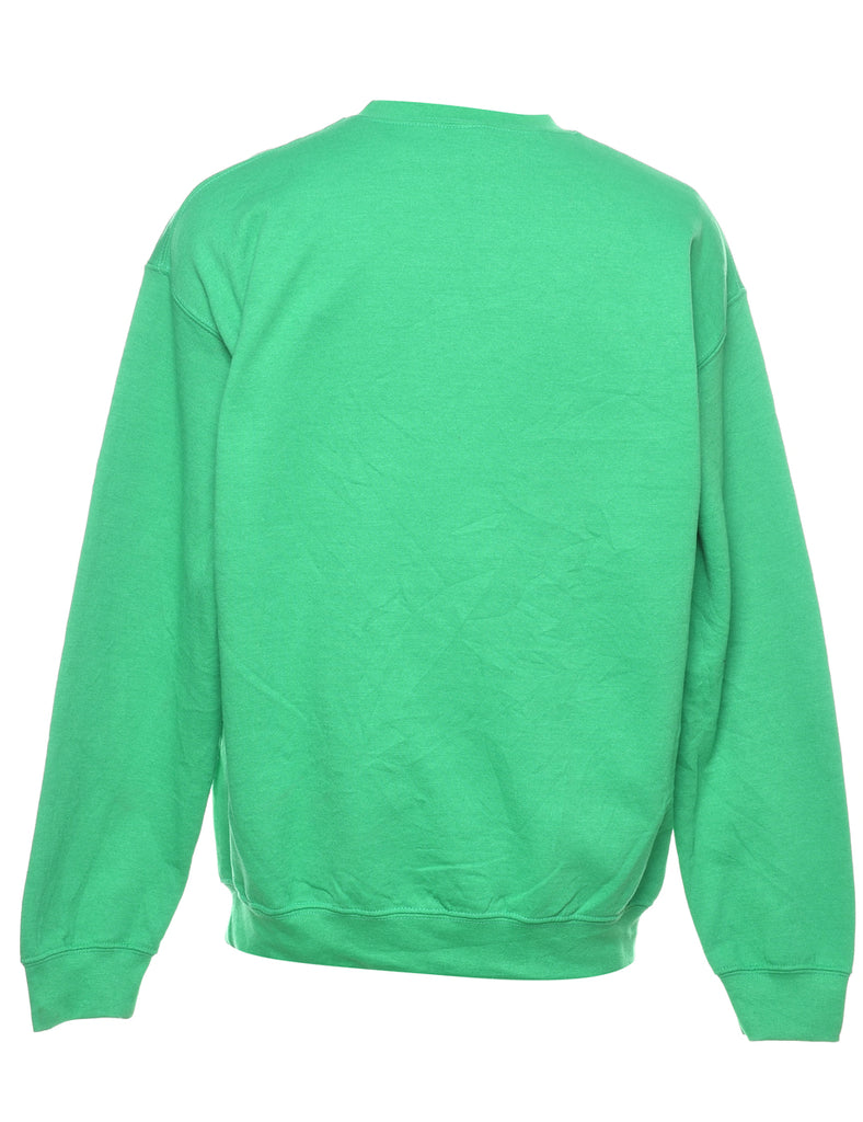 Green Christmas Sweatshirt - M