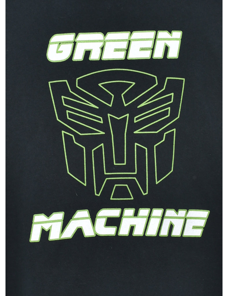 Green Machine Printed T-shirt - L