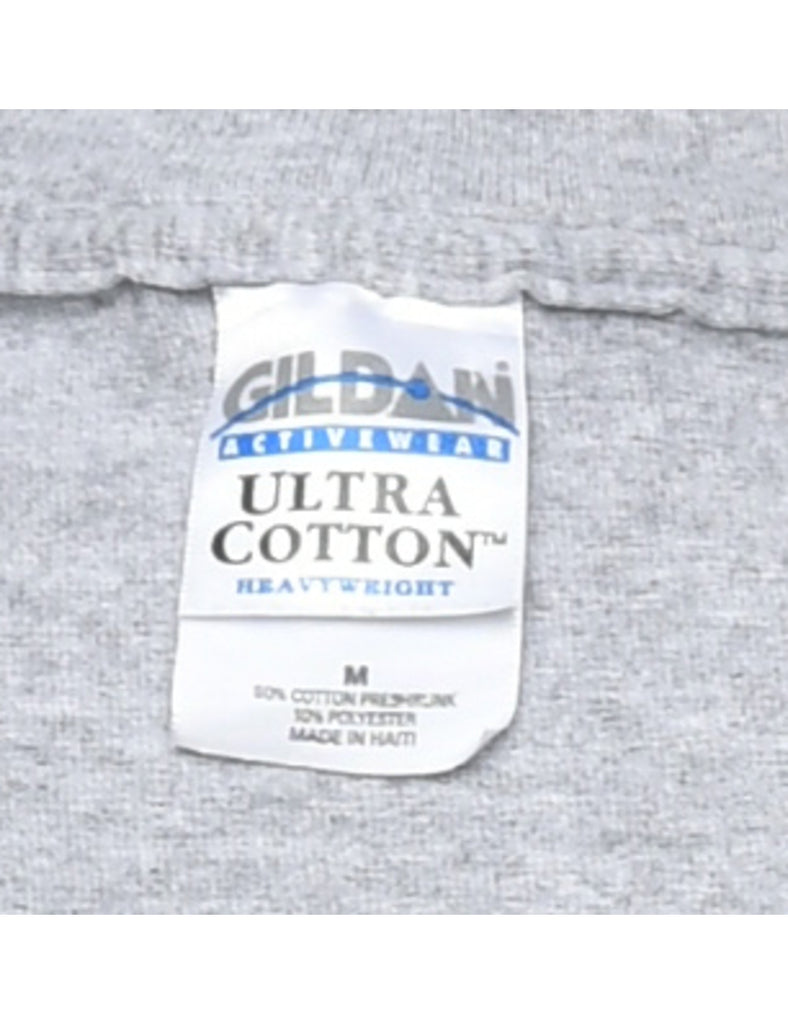 Grey Champions Printed T-shirt - M