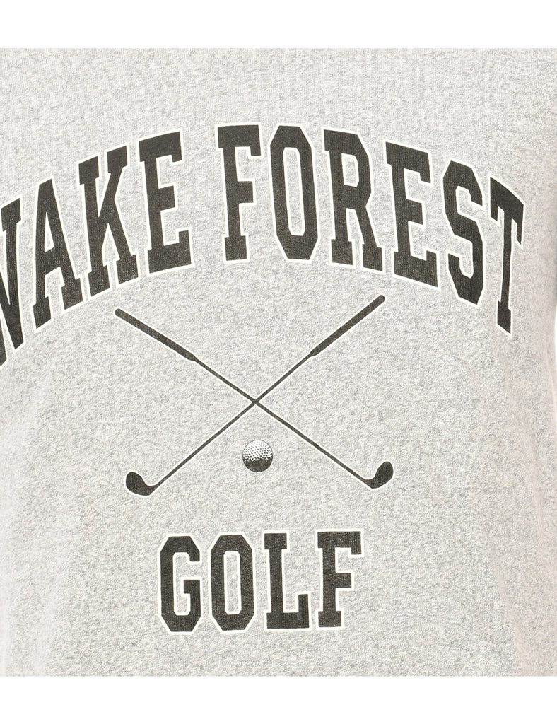 Grey Golf T-shirt - S