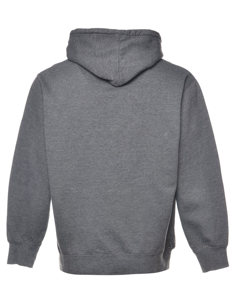 Grey INY Printed Hoodie - M
