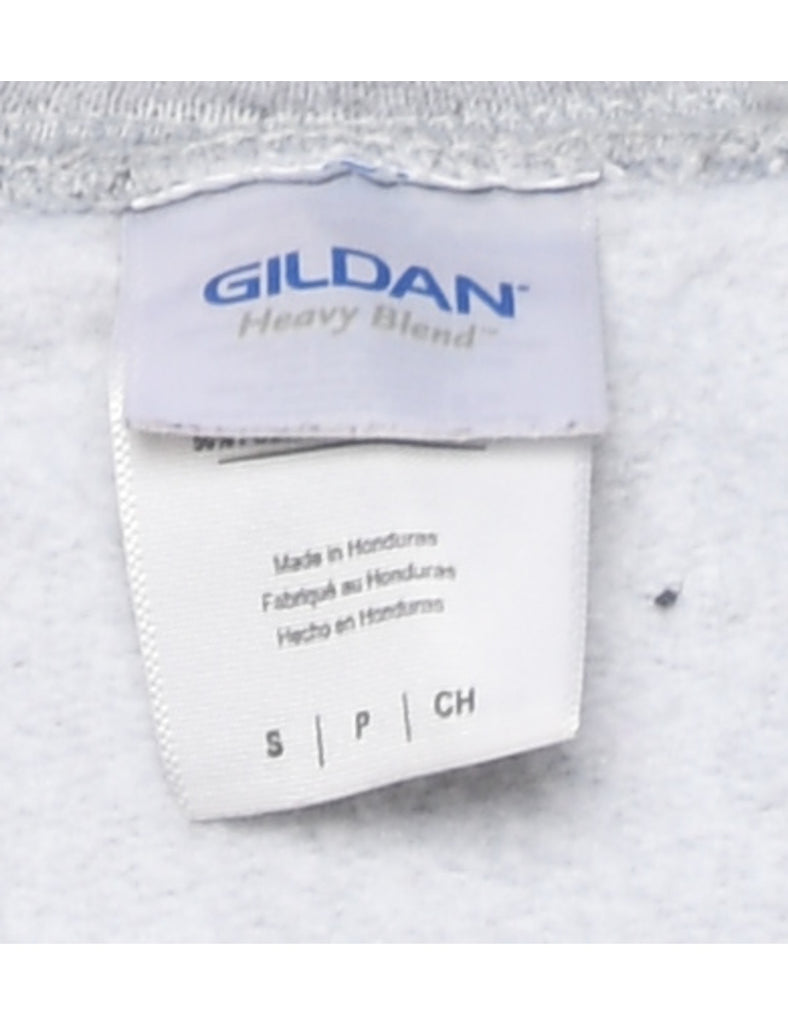 Grey New York Printed Sweatshirt - S