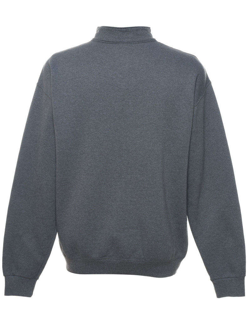 Grey Plain Sweatshirt - L