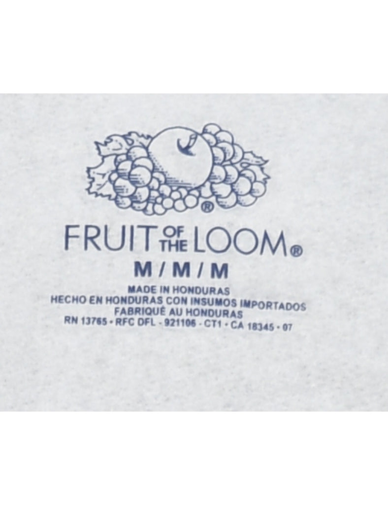 Grey Plain Sweatshirt - M