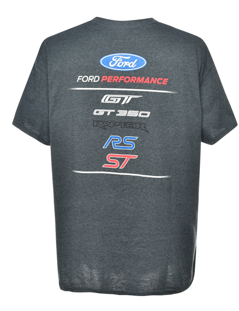 Grey Printed T-shirt - XL