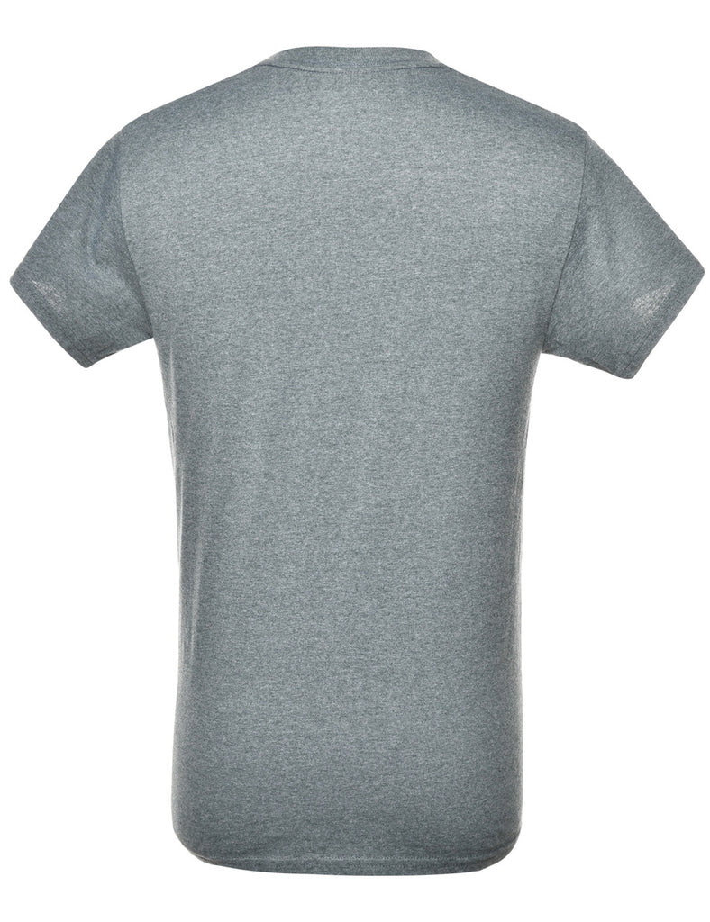 Grey Printed T-shirt - S