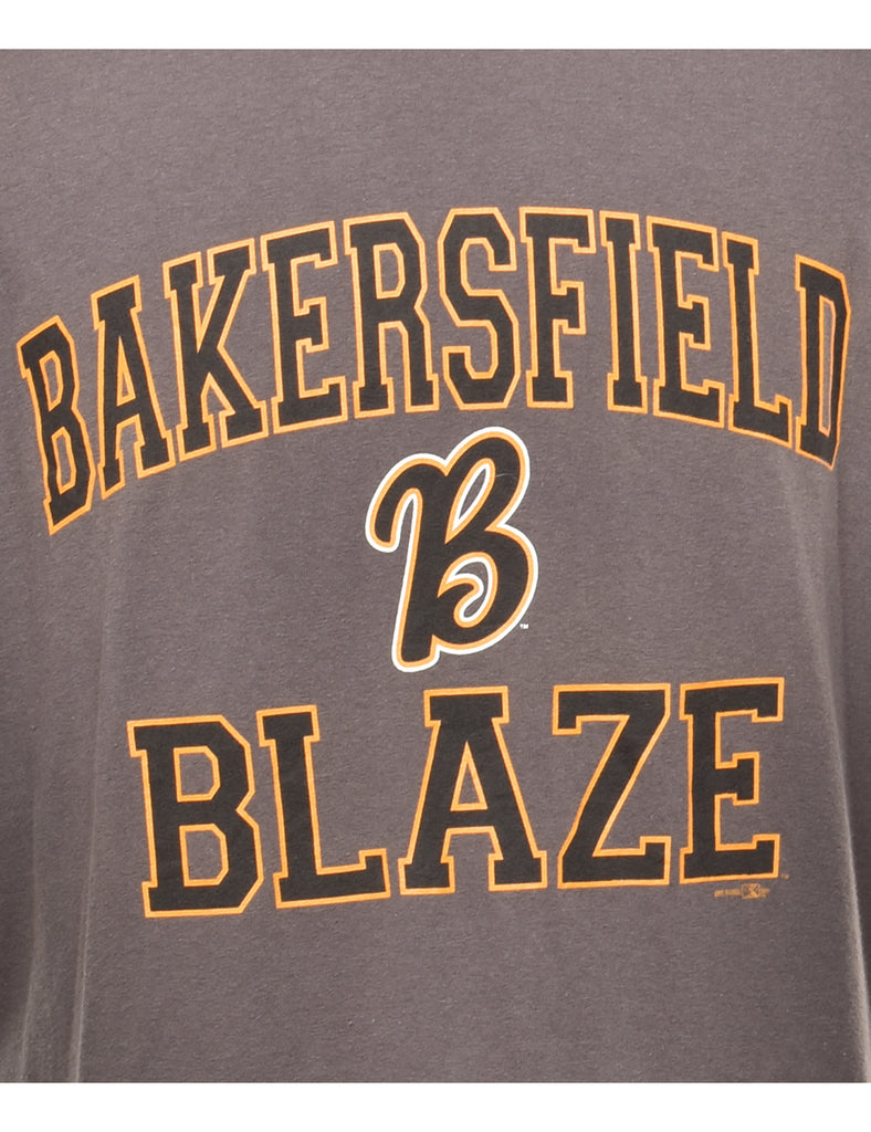 Grey Printed T-shirt - XL