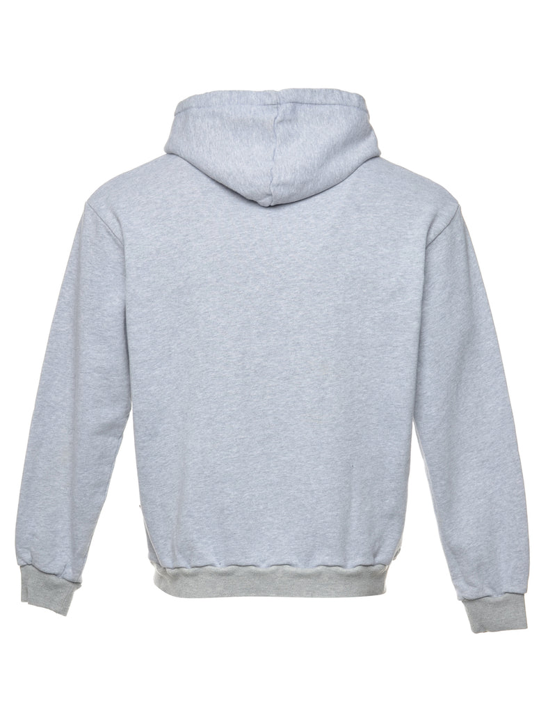 Grey Vfiles Printed Hoodie - S