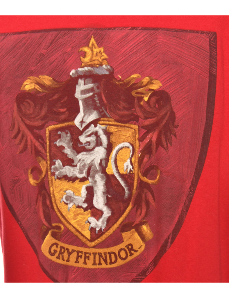 Gryffindor Printed T-shirt - XL