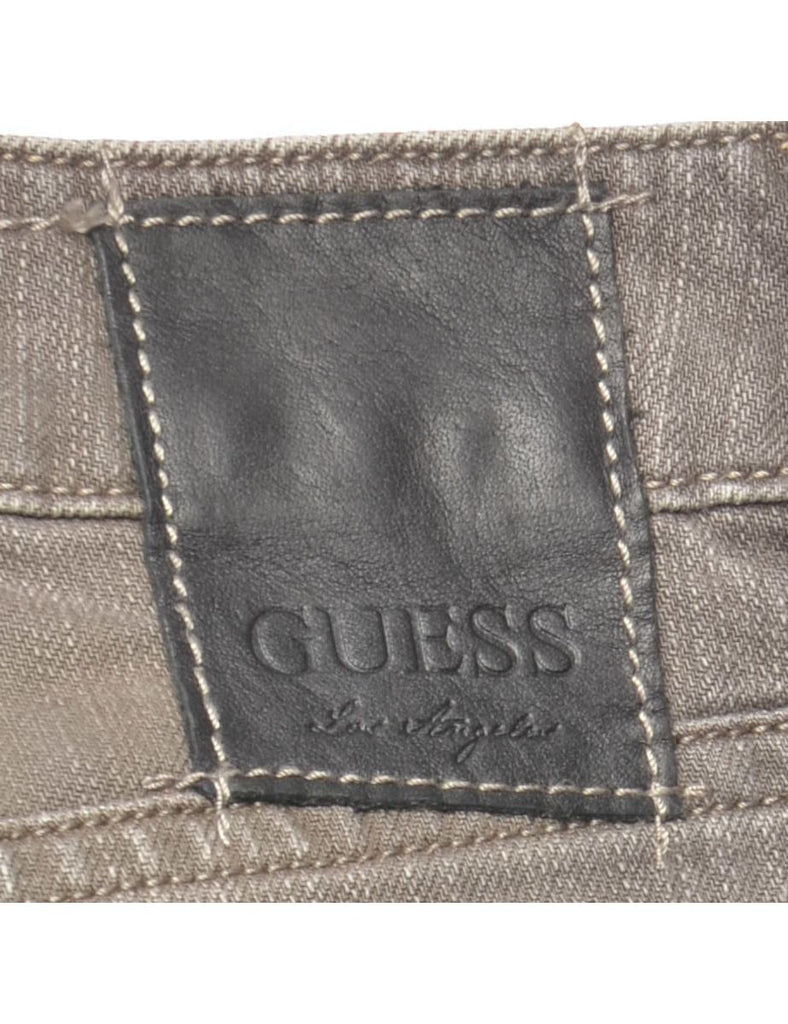 Guess Grey Straight-Fit Jeans - W34 L35