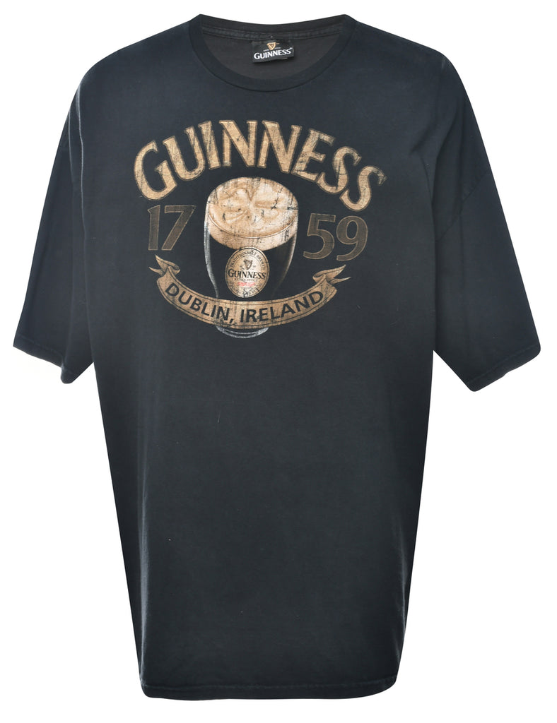 Guiness Printed T-shirt - XL