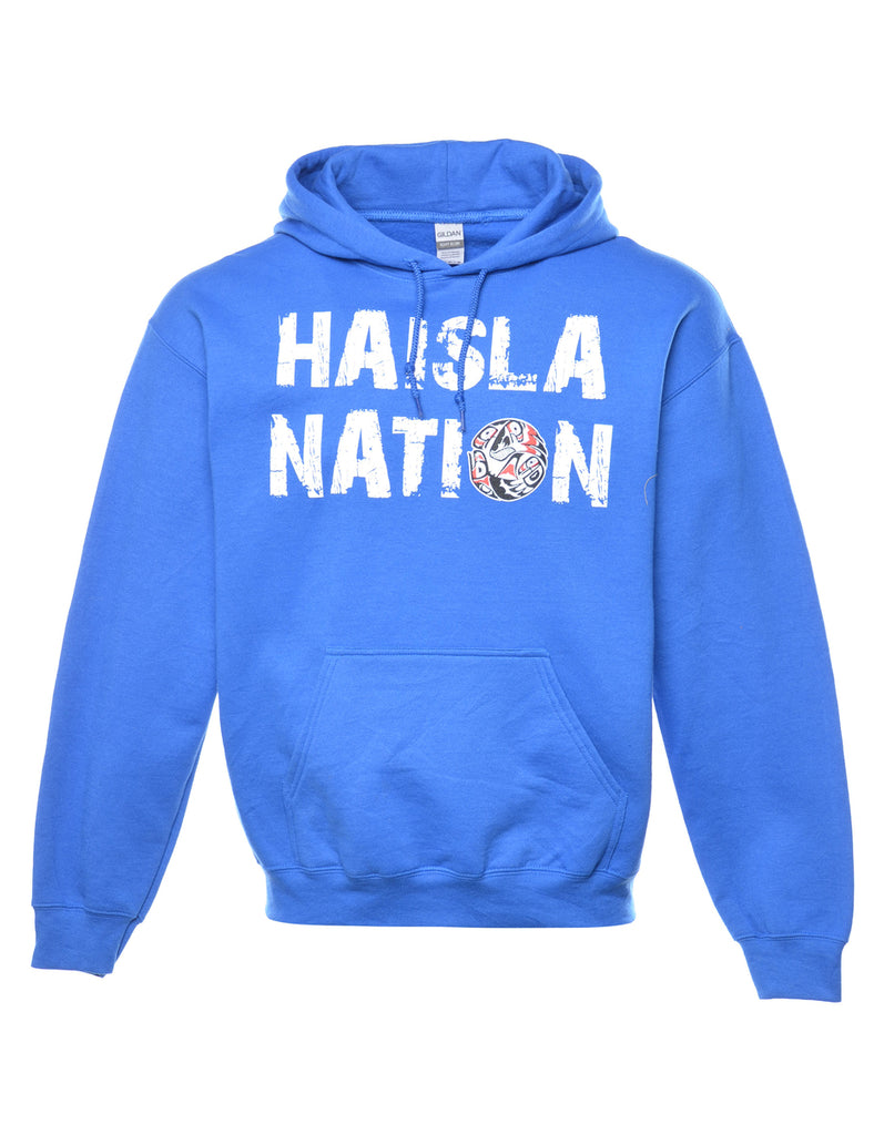 Haisla Nation Printed Hoodie - L