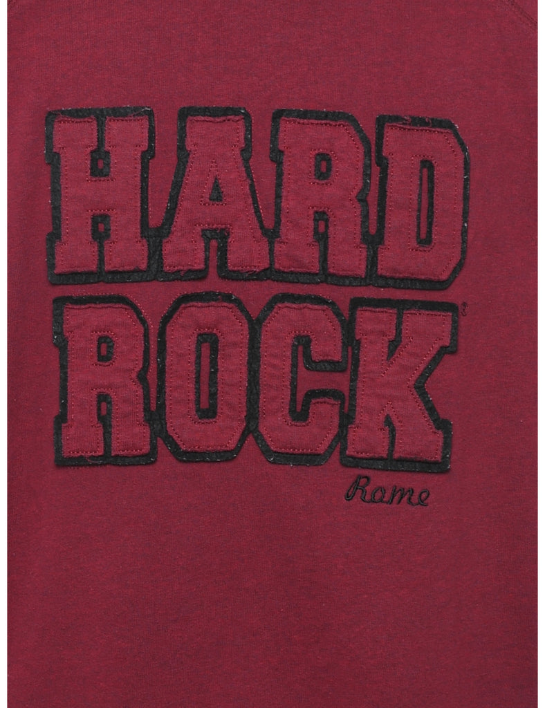 Hard Rock Printed Sweatshirt - L
