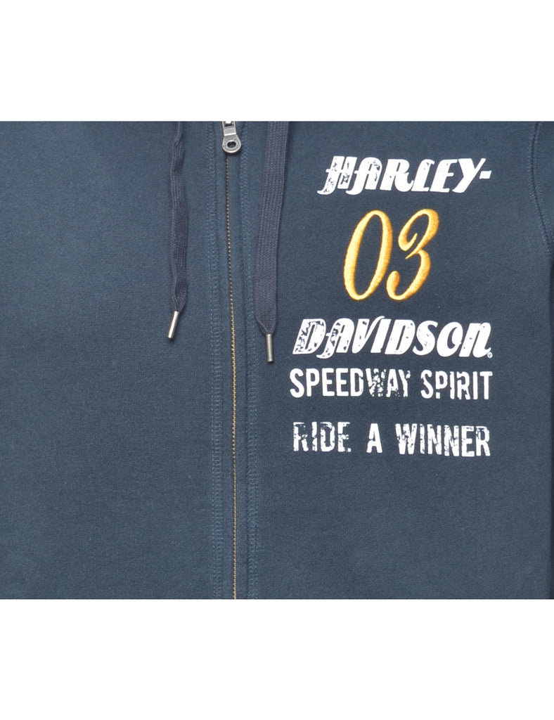 Harley Davidson Printed Hoodie - XL