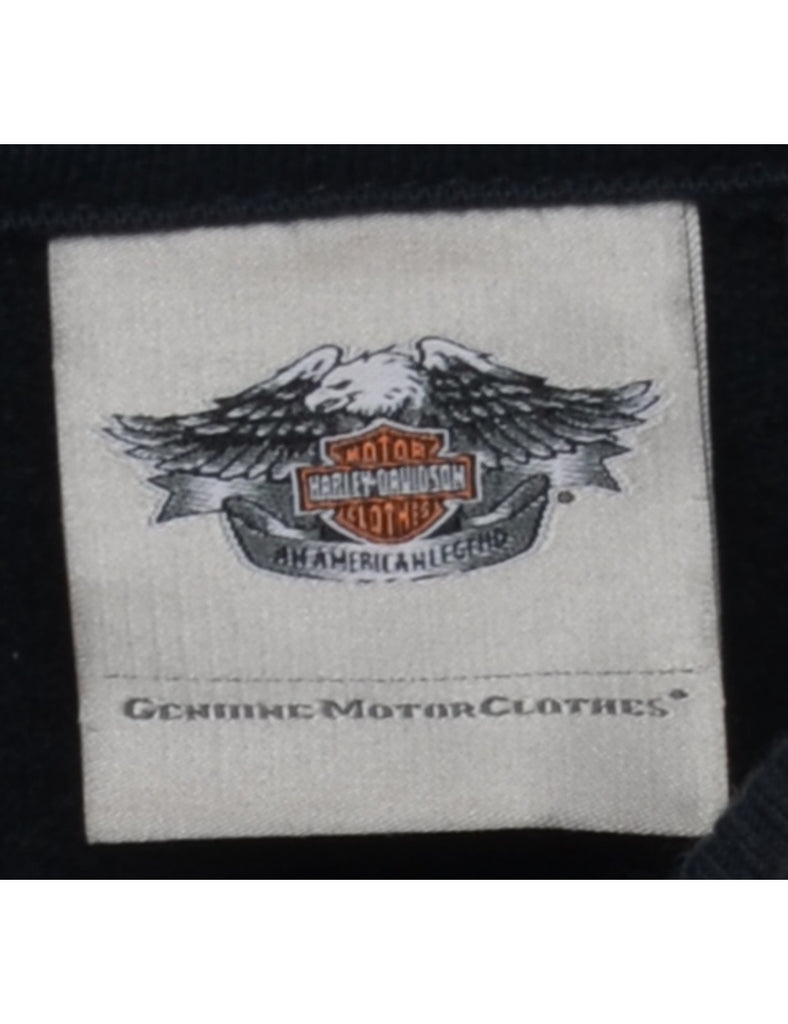 Harley Davidson Printed Hoodie - XL