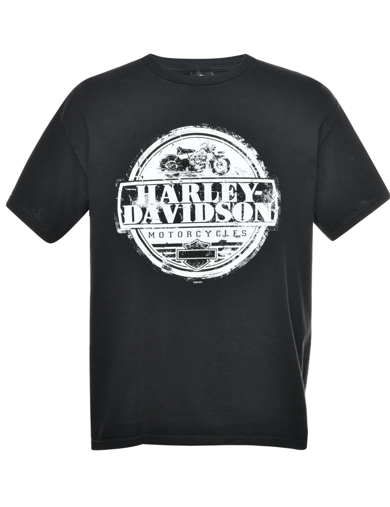 Harley Davidson Printed T-shirt - L