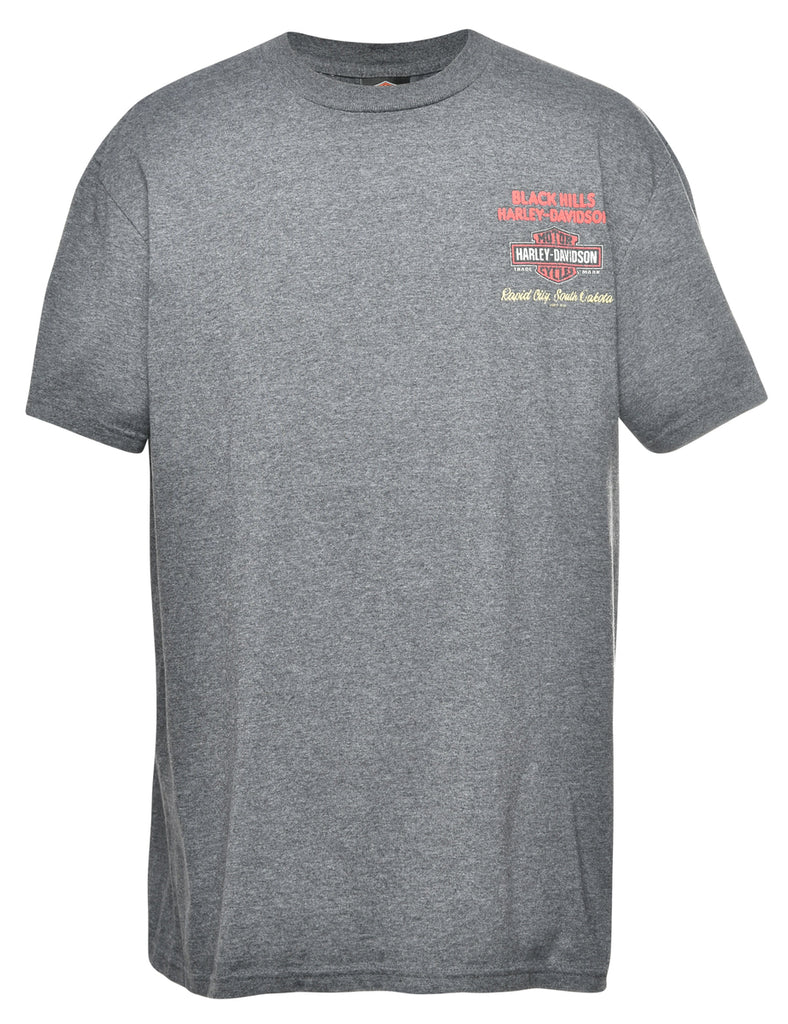 Harley Davidson Printed T-shirt - L