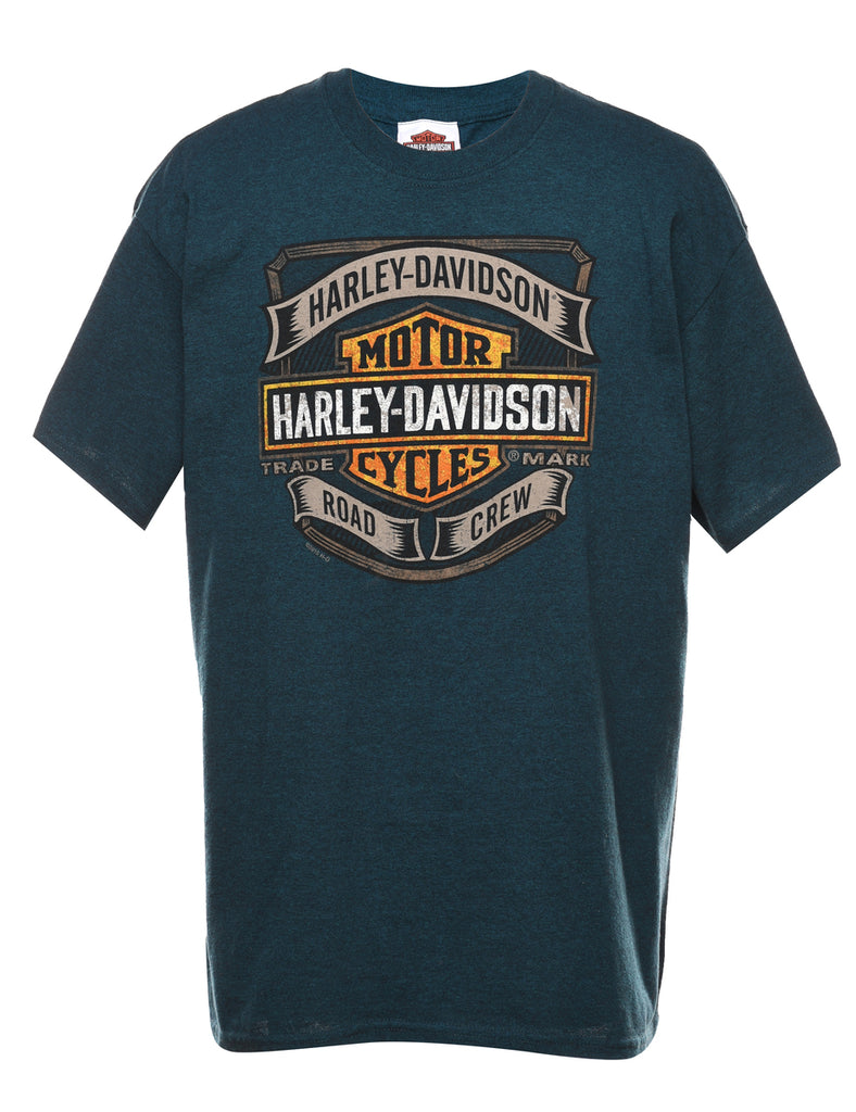Harley Davidson Printed T-shirt - L