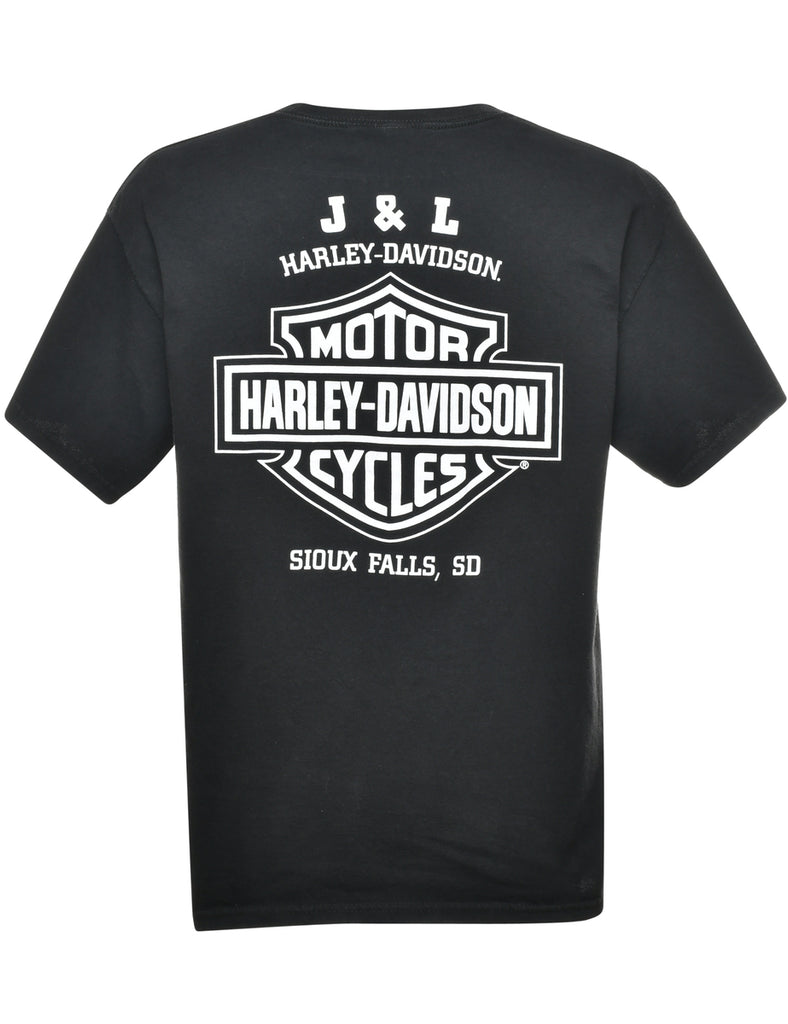 Harley Davidson Printed T-shirt - L