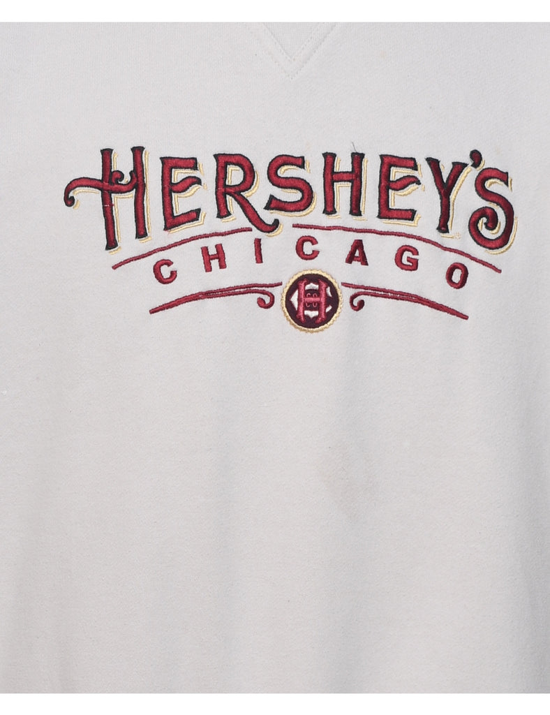 Hershey's Chicago Embroidered Sweatshirt - L