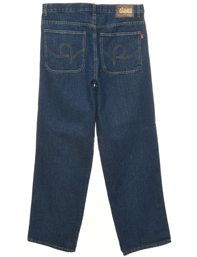 High Waist Straight Fit Jeans - W34 L31