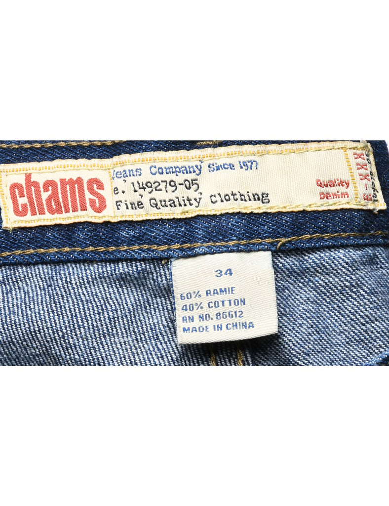 High Waist Straight Fit Jeans - W34 L31