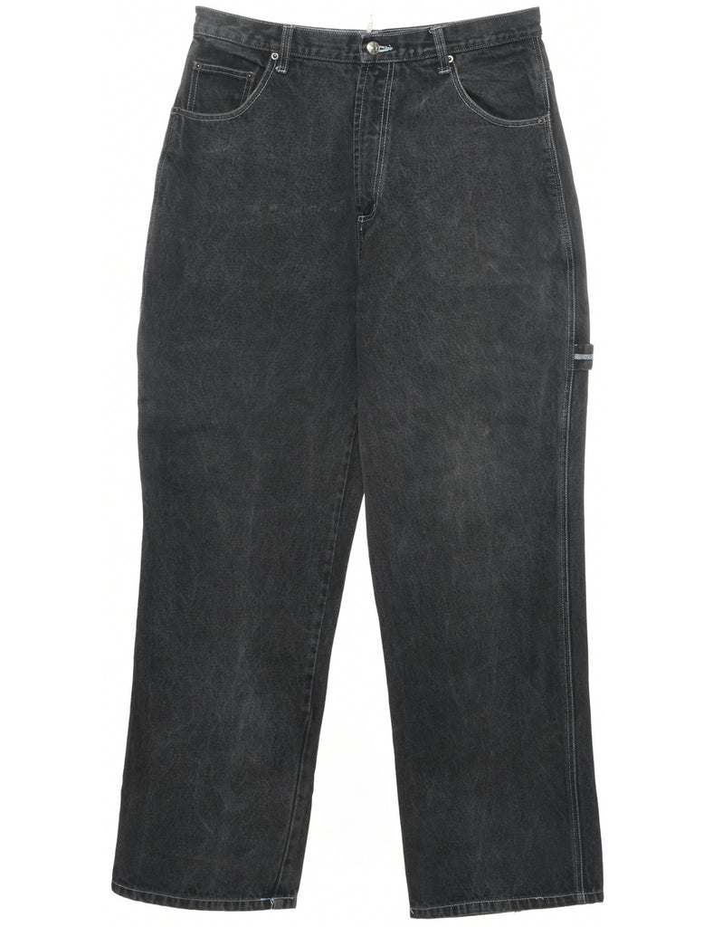 High Waist Tapered Jeans - W34 L32