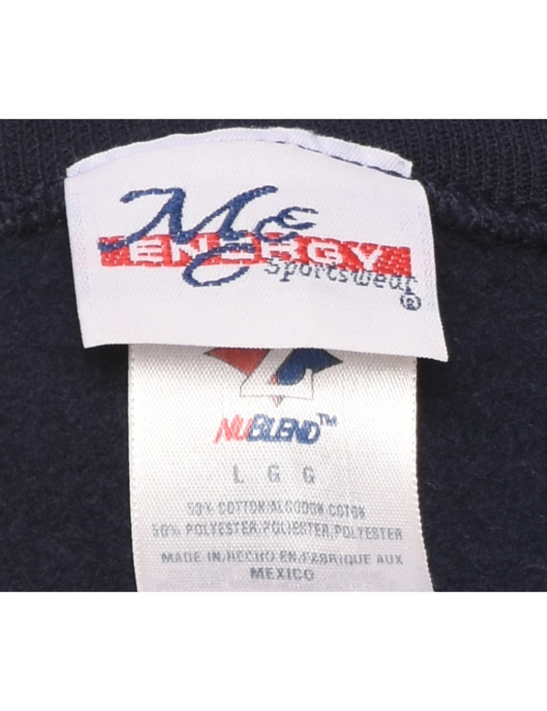 Hooked On My Grand Kids Embroidered Sweatshirt - L