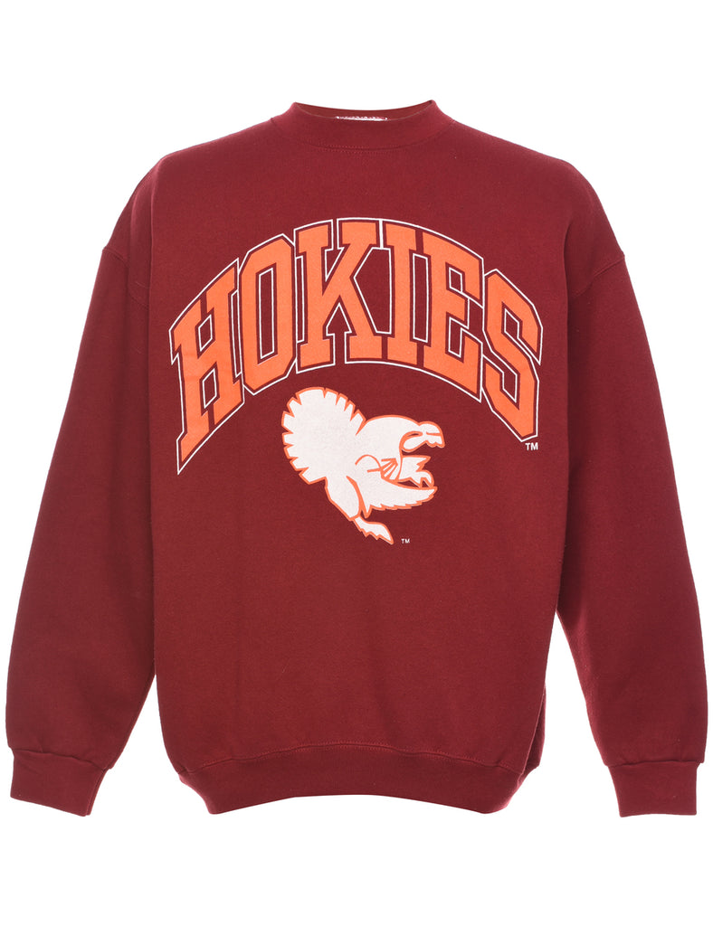 Hukies Printed Sweatshirt - L