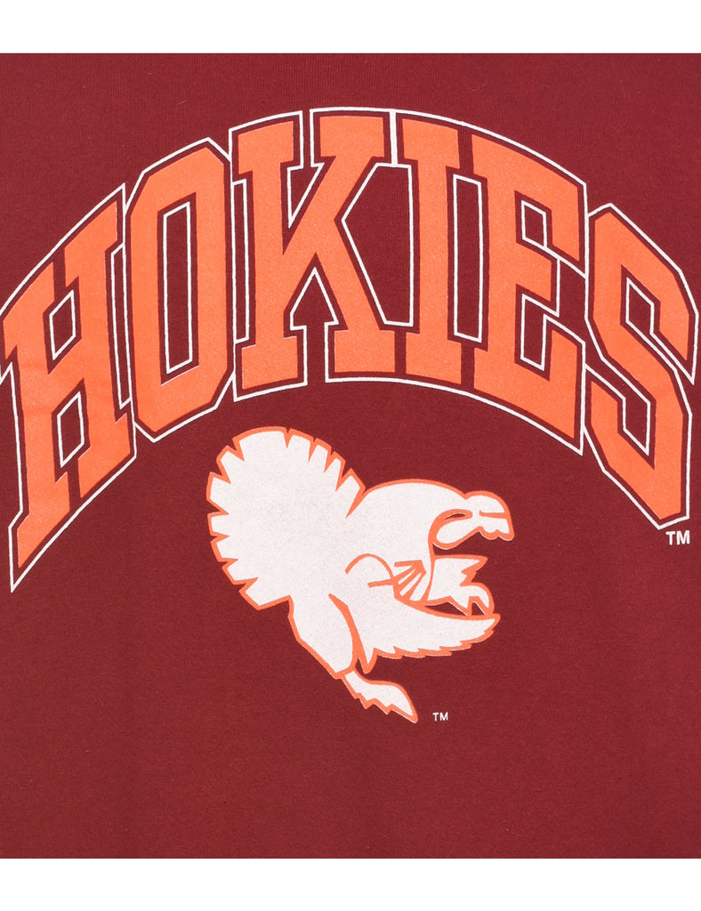 Hukies Printed Sweatshirt - L