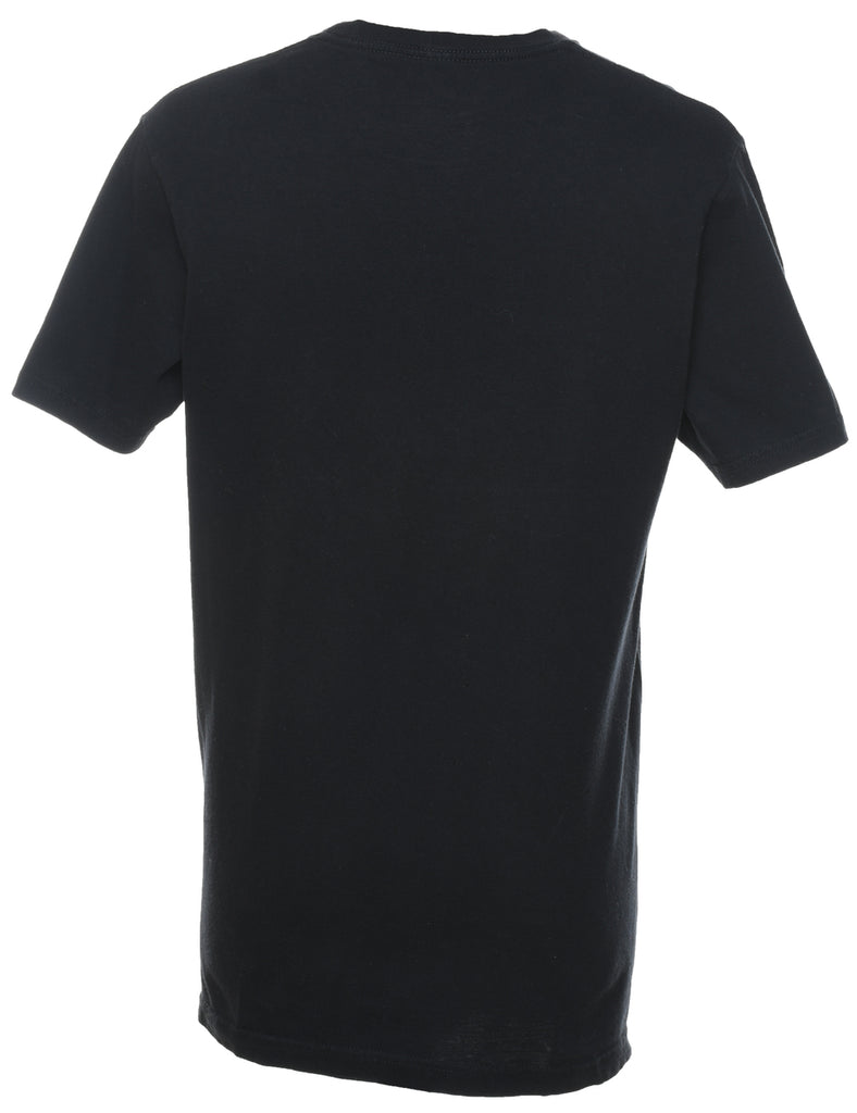 Hurley Printed Black T-Shirt - M