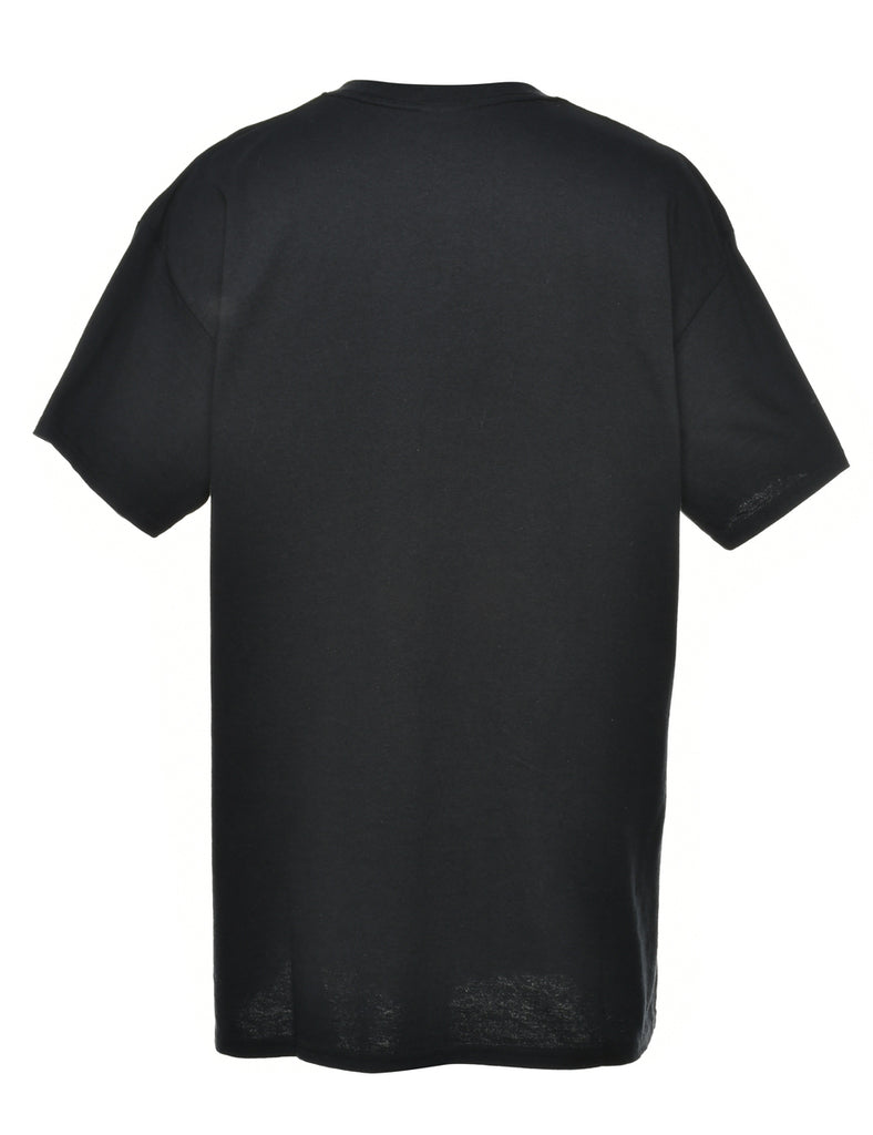 Husky Football Printed T-shirt - L