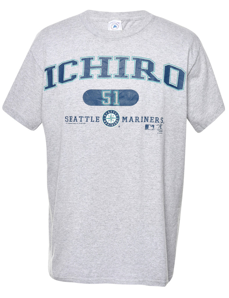 Ichiro Printed T-shirt - M