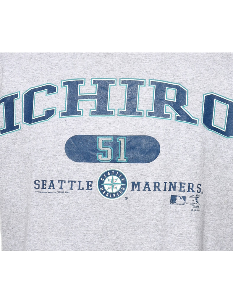 Ichiro Printed T-shirt - M