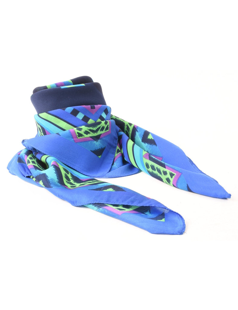 Ikat Pattern Head Scarf - M