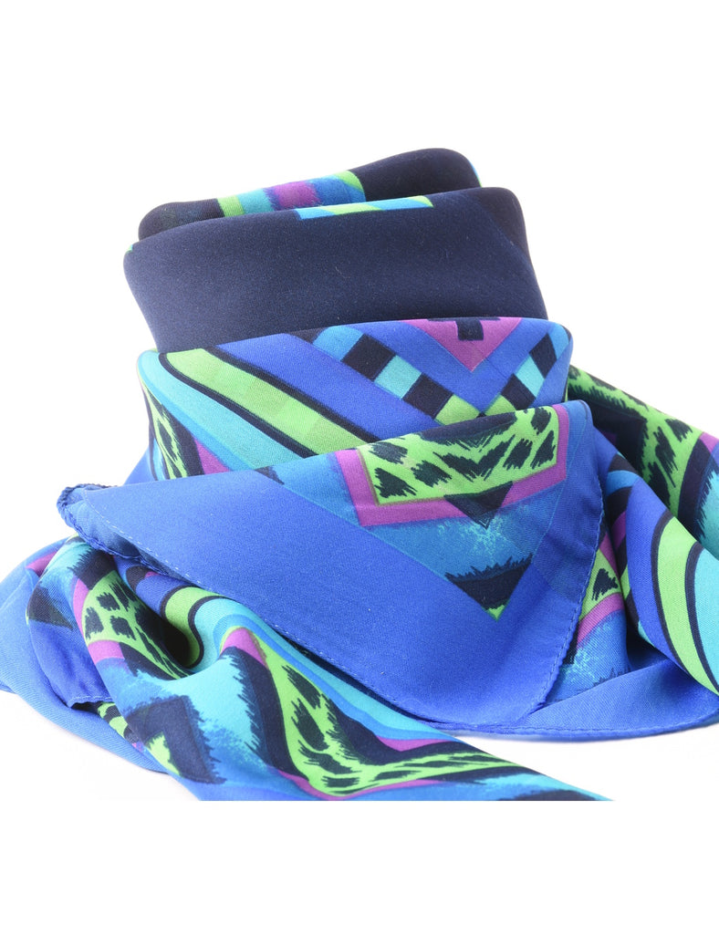 Ikat Pattern Head Scarf - M