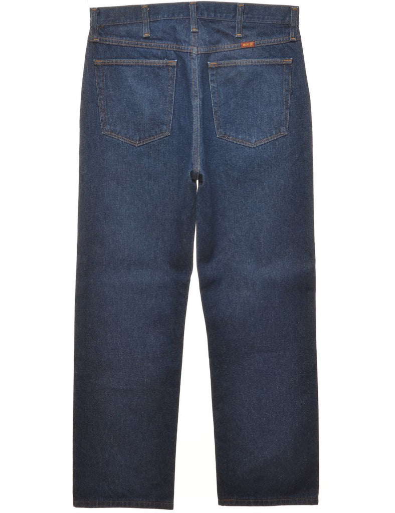 Indigo Straight Fit Jeans - W34 L30