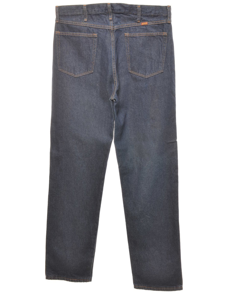 Indigo Straight Fit Jeans - W36 L35