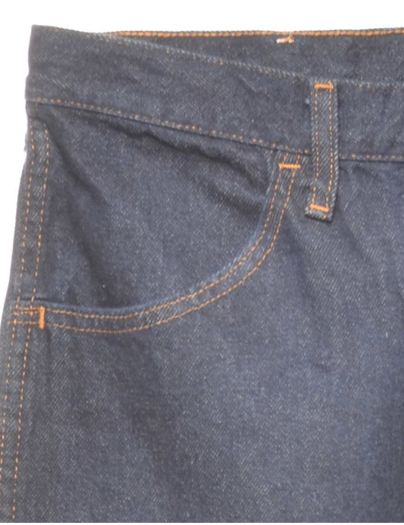 Indigo Straight Fit Jeans - W36 L35